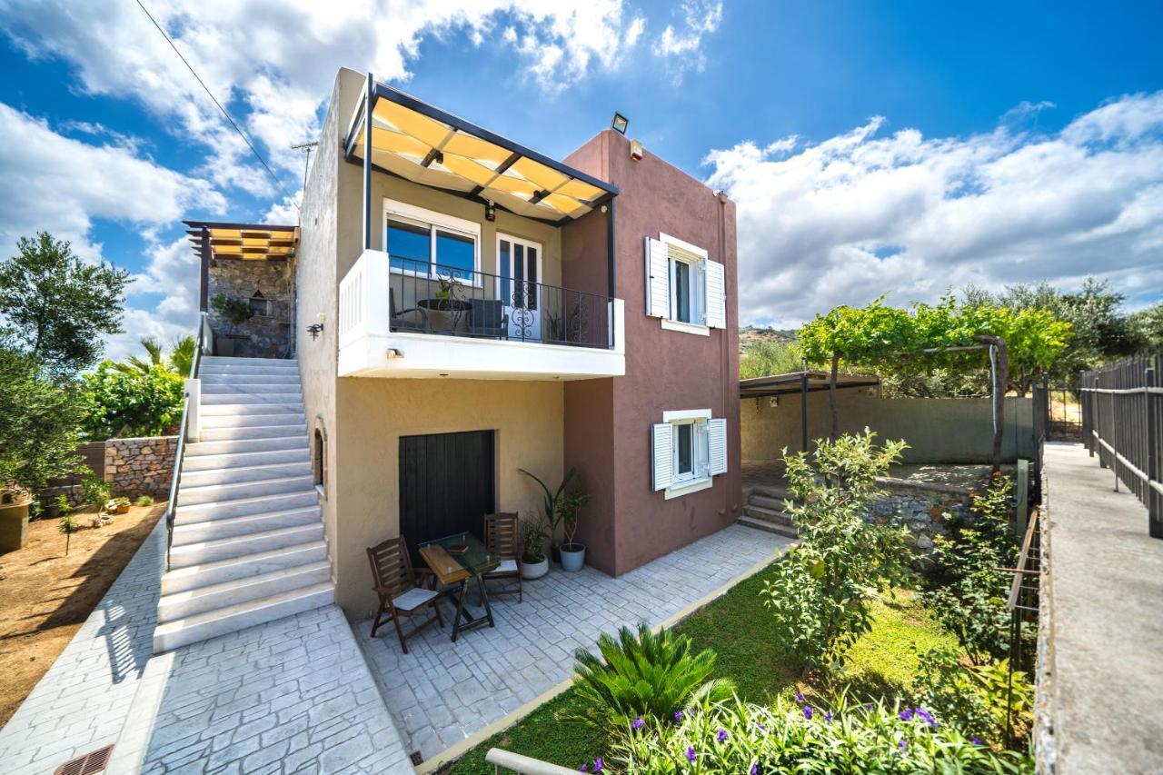Petronila Luxury Villa With Heated Private Pool Kissamos Exterior photo